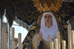 Reintegración de la policromía en las manos de la Santísima Virgen de los Dolores